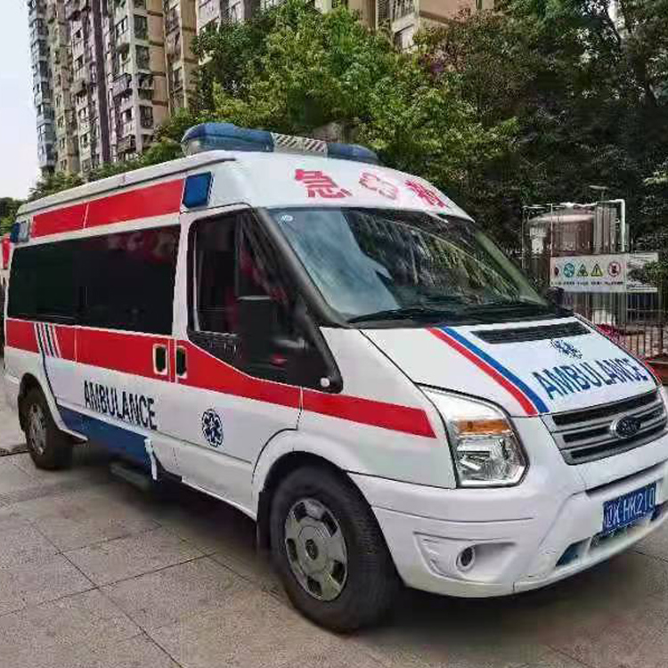 榆林跨省长途救护车出租护送病人返乡落叶归根